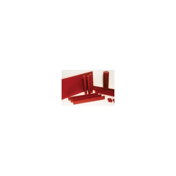 Professional Plastics Red Cast Nylon RX Sheet, 0.375 X 24.000 X 48.000 ( Each) SNYLRXRD.375X24.000X48.000CAST - main